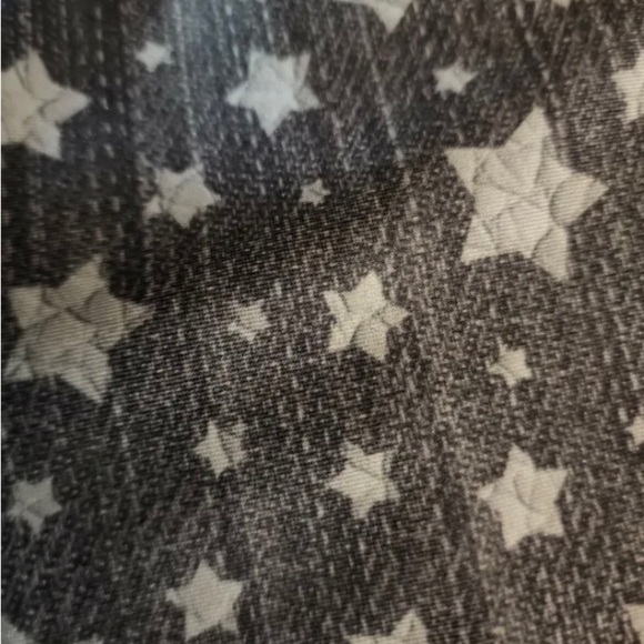 TEREZ high waist NORTH STAR active yoga LEGGINGS pants womens grey/Stars… - Picture 6 of 6